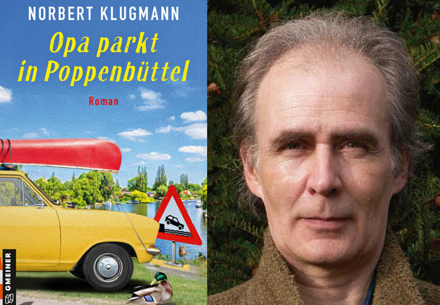 Buchtitel und Foto vom Autor